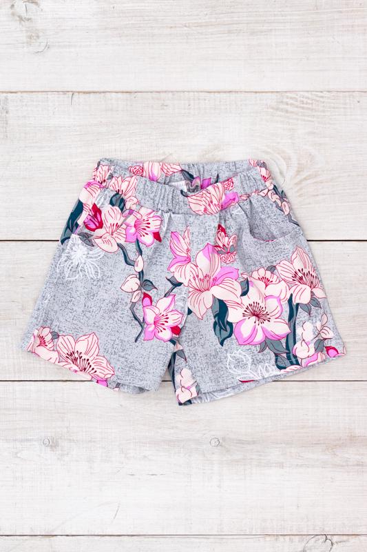 Girls' Cotton Shorts – Comfy Fit & Side Pockets Summer 6262-002 HC