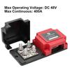 400A 48VDC Dual Modular Tinned Heavy Duty Copper Busbar M8/M10 Stud for Solar Power Distribution Fuse Components