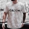 Groom Squad Tshirt Best Man Bachelor Stag Party T Shirt Single Farewell 2024 Fashion Graphic Tops Team EVG Future Groom Tees