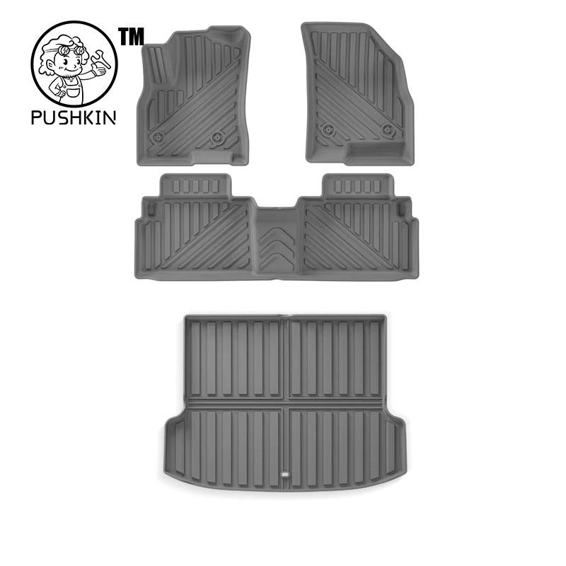 RHD LHD For Chery Tiggo 7 Pro Max Ebro S700 2026 2025 2024 Floor Mats Trunk Mats TPE Front Rear Cargo Liner Mat