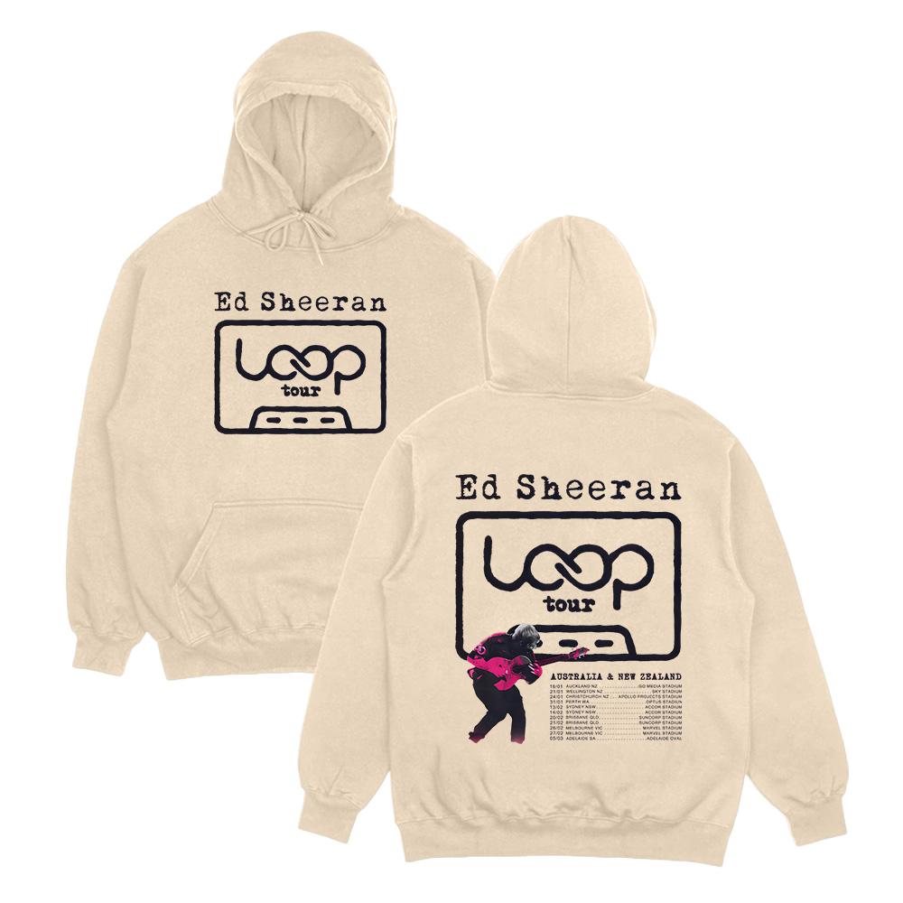 Ed Sheeran LOOP Tour Hoodies Hip Hop Grafik Kleidung Streetwear NEU Mode Unisex Damen Herren Pullover High Street Sweatshirts