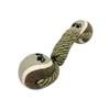 Paw Print Tennis Rope Dog Toy, Durable Chew Tug Toy for Dogs, Interactive Pet Teeth Cleaning Exercise Gift