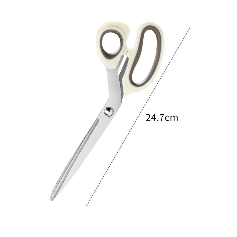 1/2 piece, Korean BBQ scissors Household kitchen scissors Stainless steel barbecue scissors for steak vegetable food scissors