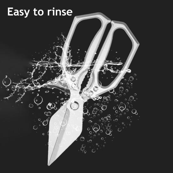 Kitchen Shears Heavy Duty Stainless Steel Chef Shears Kitchen Scissors for Meat Fish Poultry And Vegetables