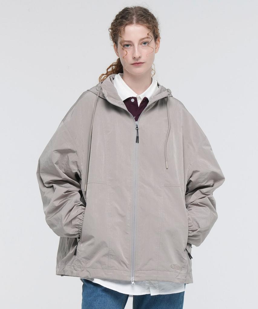 Outdoor Products Nylon Lining Hoodie Jumper (Mocha)