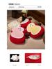 Creative Apple Pillow Sofa Decor: Tatami Backrest & Office Cushion for Dorms & Bedside