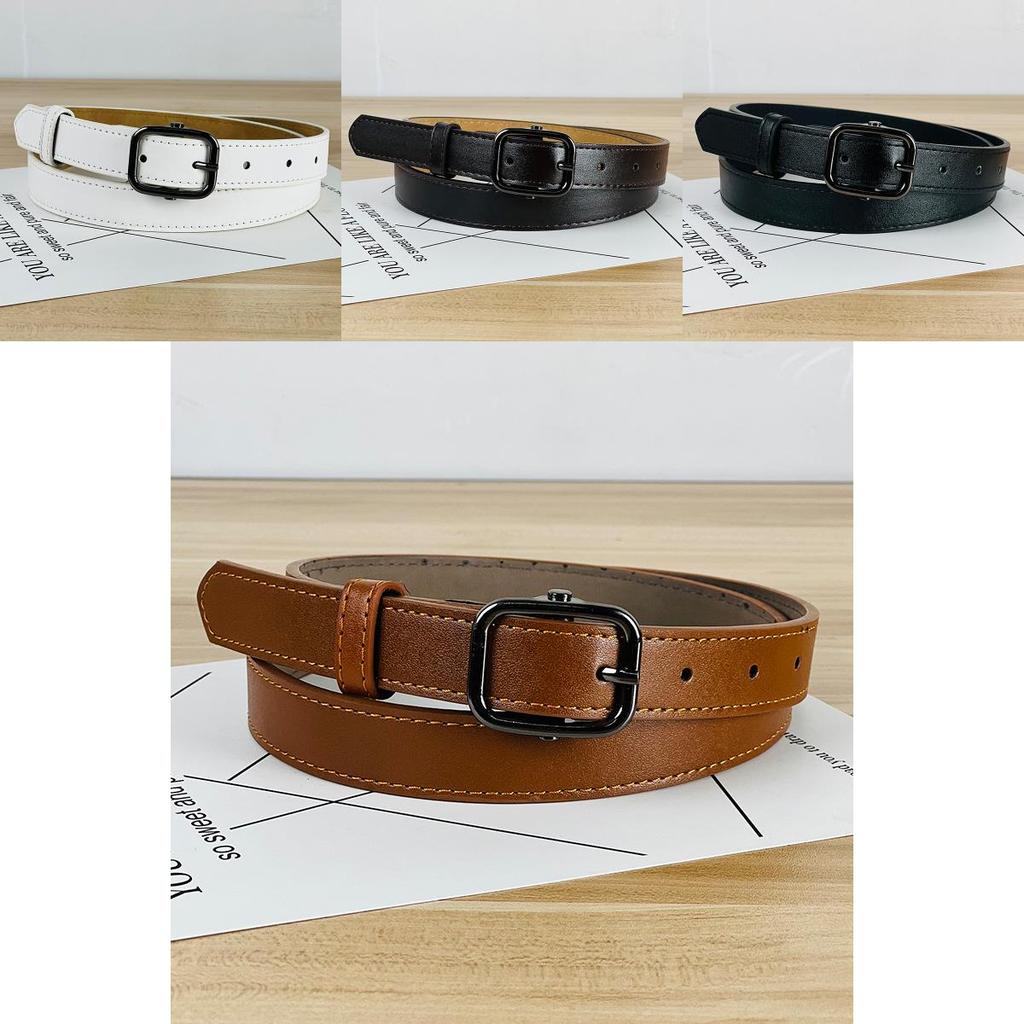 Classic Womens Pu Leather Belt With Square Buckle For Commuting And Fashion Styling