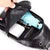 1 Stück Neue Brusttasche Herren Lässige Mode Weiches Leder Schulter Messenger Bag Student Reise Trendige Marke Brust Schräg Rucksack