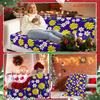 Mint Hand Drawn Daisies All-Season Warm Fluffy Silky Holiday Bedding Blanket Breathable for Cool Summer Comfortable Nights