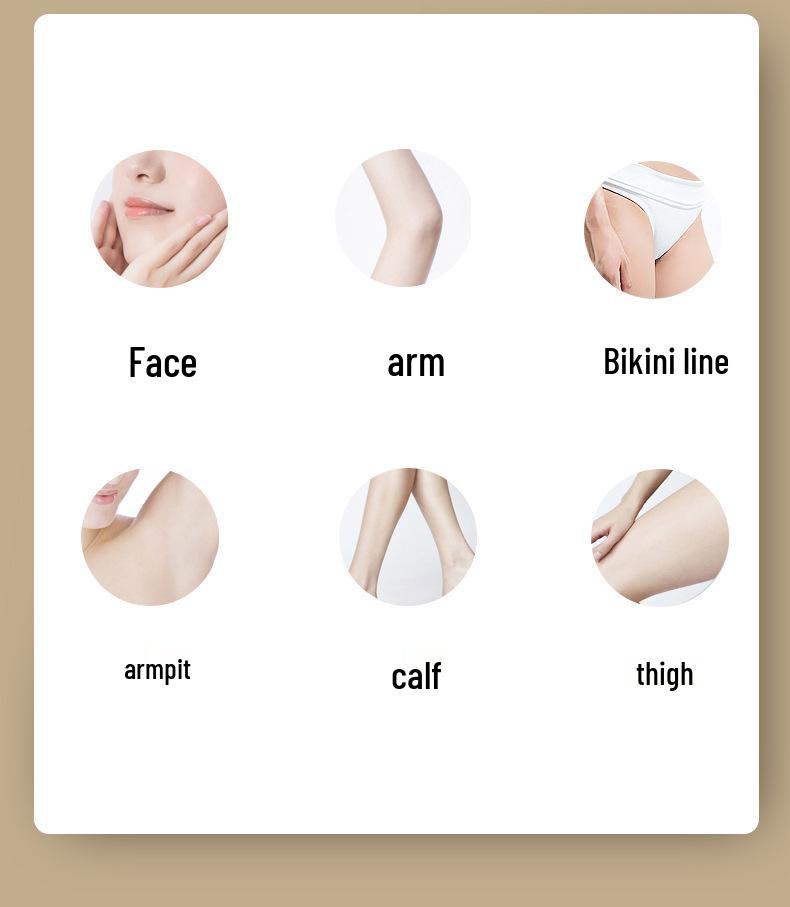 Precision IPL Hair Removal Device with Sapphire Ice-Cooled Photon Rejuvenation for Painless Full-Body Treatment