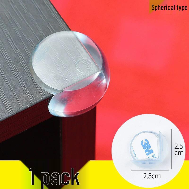 Children's Transparent Soft PVC Corner Protectors for Tables and Furniture