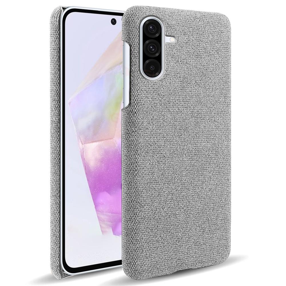 For Samsung Galaxy A36 5G Phone Case Cloth Texture Anti-Scratch Protective PC Back Cover