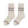 Retro Fel Island Children's Socks - Warm and Cozy Winter and Autumn Thickened Wool Socks with Added Insulation, Comfortable Mid-calf Length Socks
