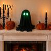 Spooky Party Decorations for Festival Halloween Ghost Decoration, Glow in The Dark Standing Ghost, Realistic Decor Small Black Fabric Tabletop,