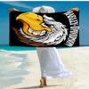 Vintage Motorcycle Fashion Beach Towel: Ideal for Summer Adventures Soft, absorbent and quick drying suitable for swimming and bathing