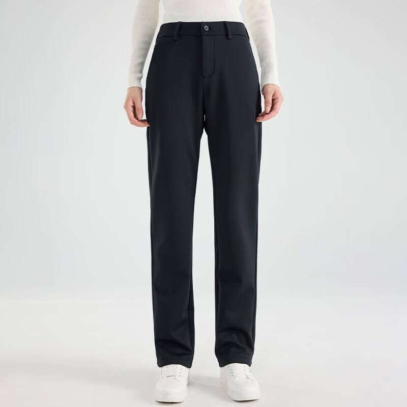

Fengxun Women s Warm Straight-Leg Business Casual Pants 28