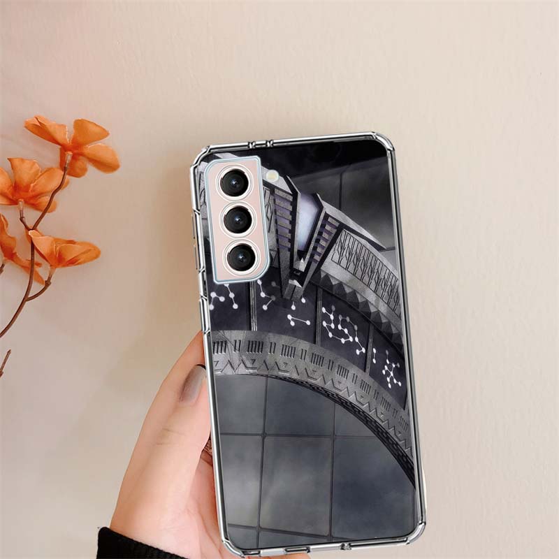 Stargate Atlantis Phone Case For Samsung S24 FE Galaxy S22 S25 Ultra S25 Edge S21 S23 FE S20 S10 Plus Cover Shell Coque Clear Si