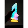 Colourful Glow-In-The-Dark Unicorn Vestibule Anal Plug Liquid Silicone Simulation Dildo Anal Expansion Masturbator Adult Erotic Sex Toys