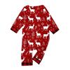 Christmas Prints Family Matching Long Sleeve Tops+Pants Set Family Matching Sets
