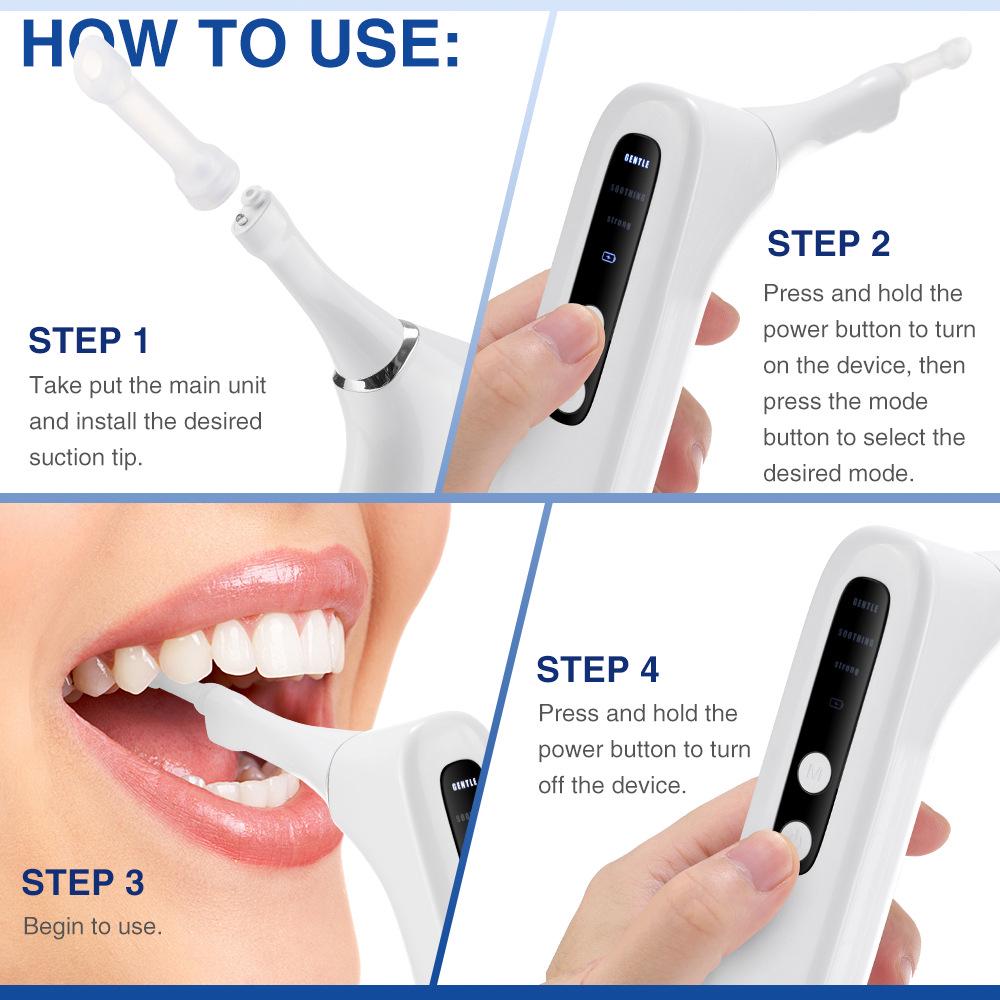 Adjustable Electric Oral Irrigator with Disinfection for Tonsil Stone Removal