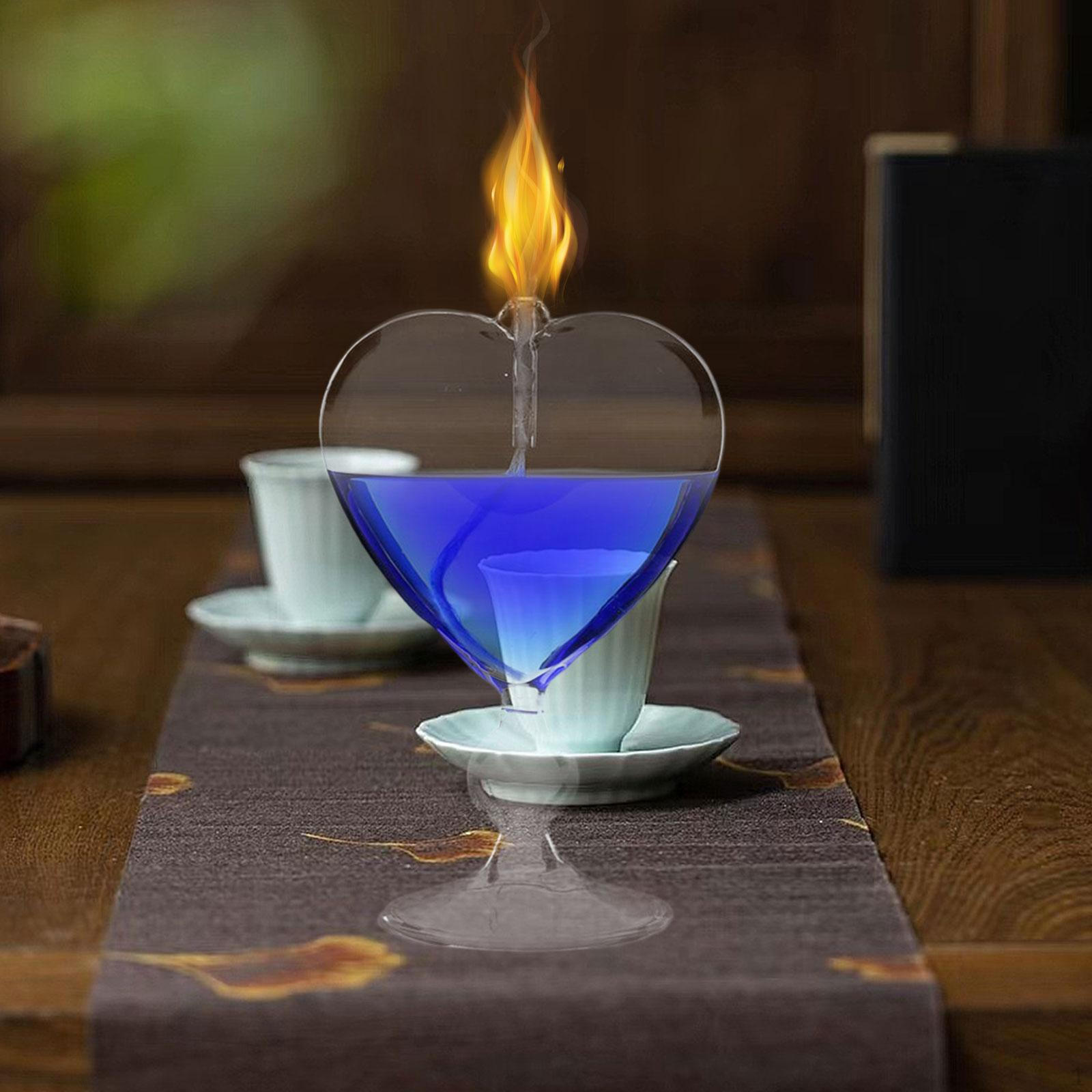 

Oil Lamps for Indoor Use Kerosene Lamp Transparent Glass Lantern Desktop