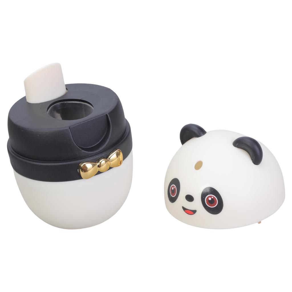 Adorable Panda Shaped Toothpick Dispenser Convenient Press Mechanism Perfect for Home Dining Tables and Restaurants