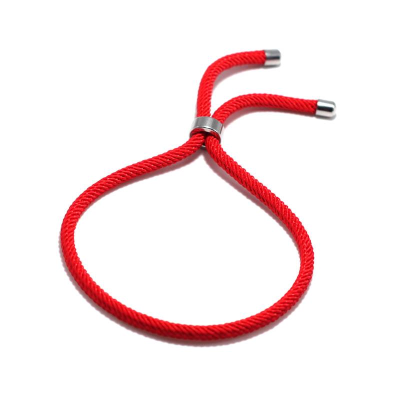 

Simple Style Marine String Bracelet Unisex Stainless Steel Buckle Adjustable Fabric Braslet Friendship Jewelry Accessories Joias