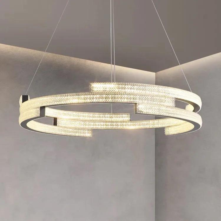 Modern LED Pendant Light For Living Dining Room Bedroom Ceiling Chandelier Luxury Hanging Lamp Indoor Home Decor Light Fixture