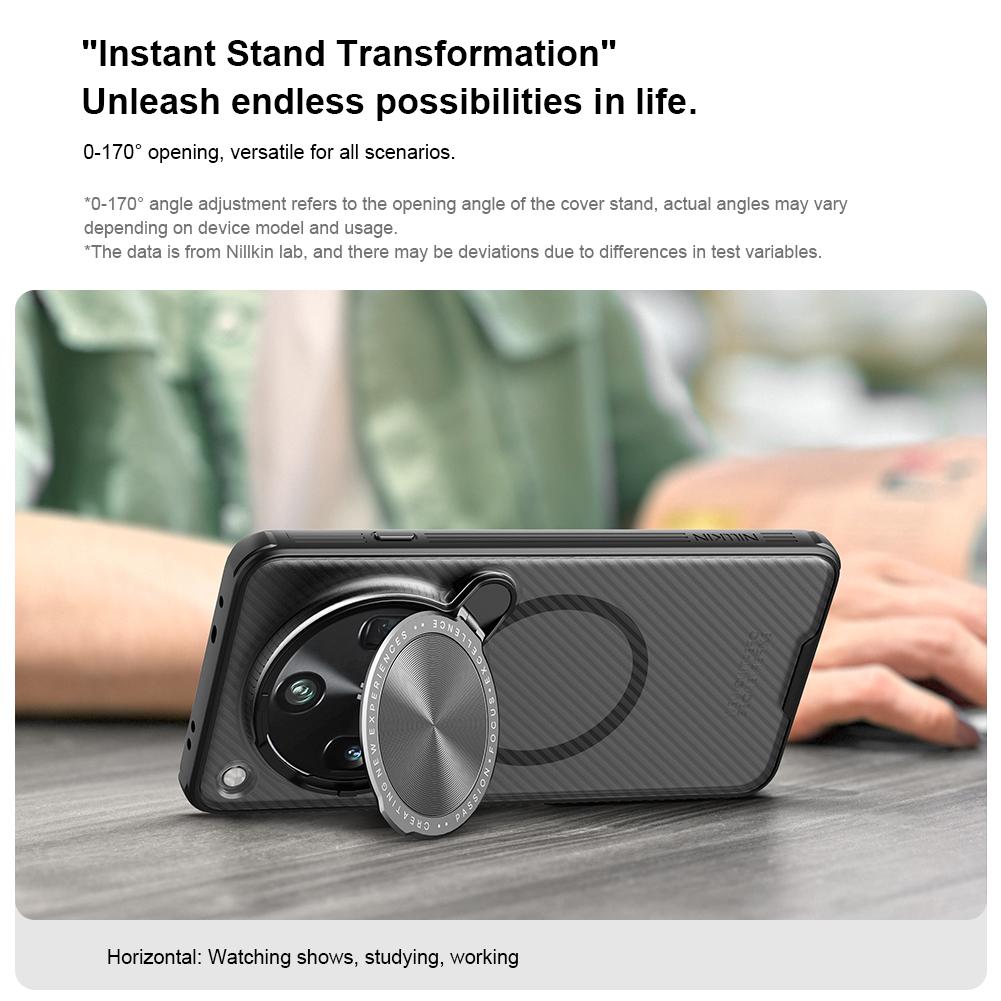 Für OPPO Find X8 Ultra-Telefonhülle Nillkin CamShield Prop Magnetische klare Version Harte PC + TPU-Schale Stoßfeste Rückseite für One Plus 13