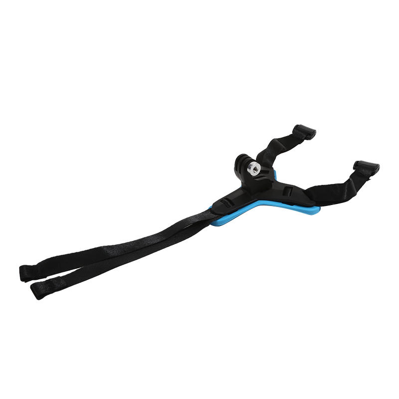 Curea de montare pe bărbie pentru cască de motocicletă, suport reglabil, suport pentru față completă, suport pentru cameră de acțiune, curea pentru telefon, suport pentru accesorii de echitație în aer liber