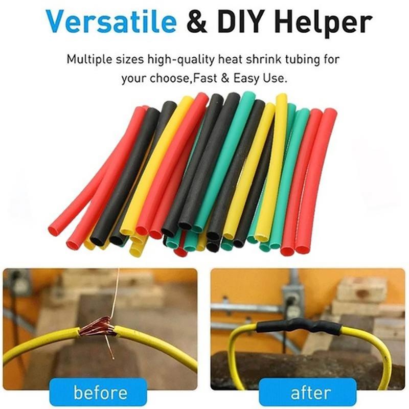 Upgraded 164/328/656/984Pcs Heat Shrink Tubing Insulation Shrinkable Tube