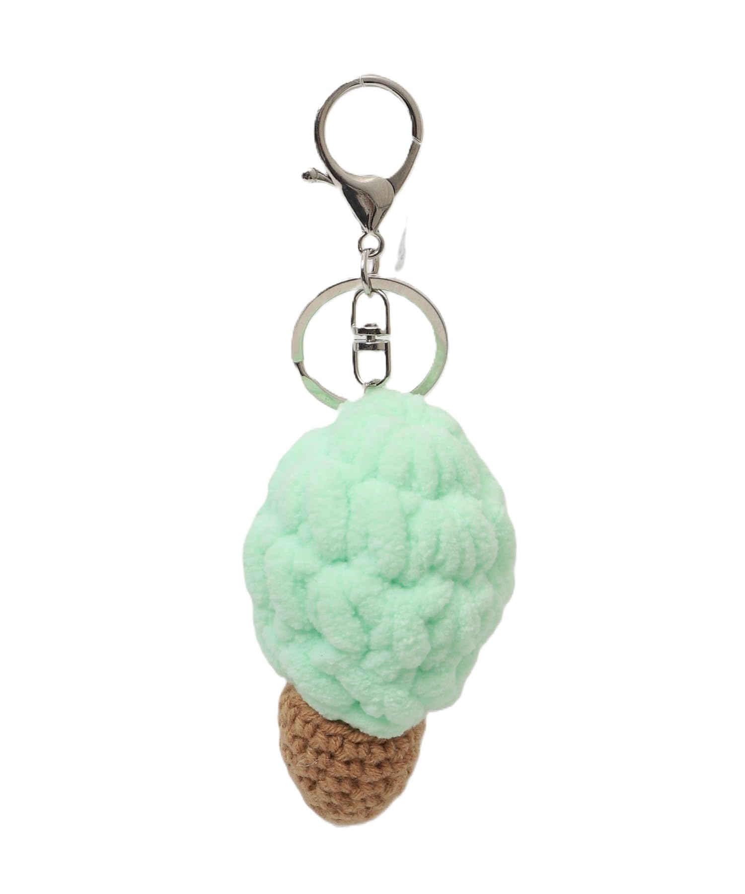 

WEGO Fluffy Soft Cream Plush Perfect for and Cute Gift for Size Green Sonata Keychain, Oshikatsu, School, More, Women, F,
