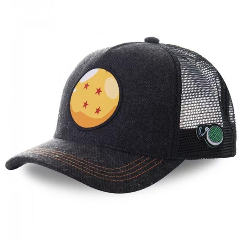Dragon Ball Goku Embroidered Baseball Cap With Sun Protection For Casual Wear