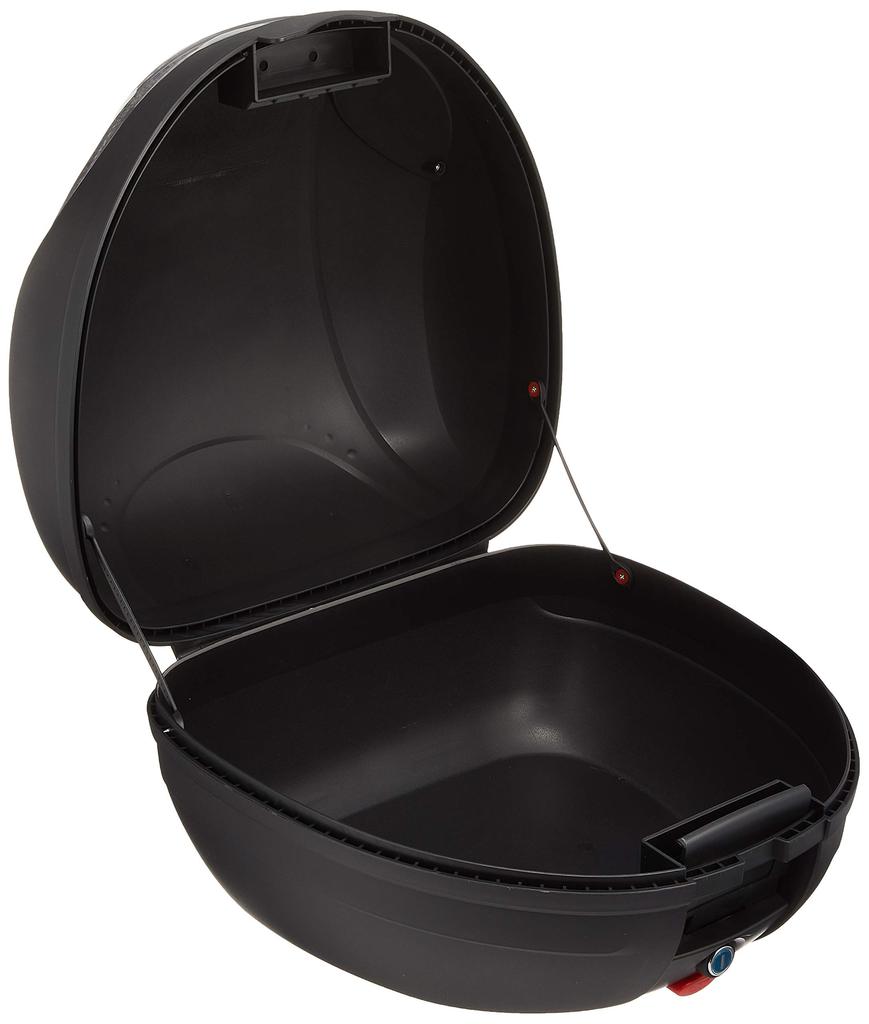 Bike Parts Center 32L Rear Box with Detachable Handle, Black/White, Large Capacity, for Mopeds, 907907