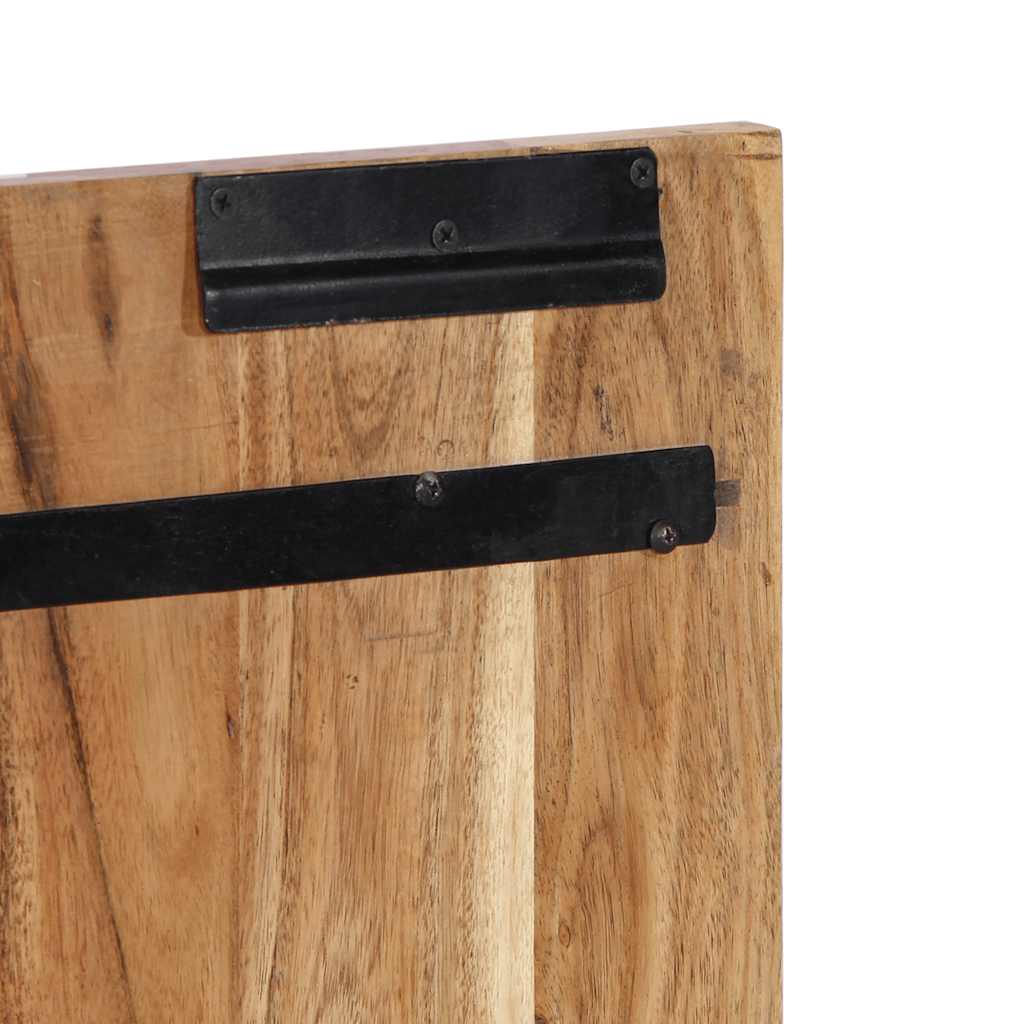 Headboard 140 cm Solid Acacia Wood