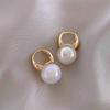 Twiloria Pearl Earring Earring Gold-White Stud | E0001182