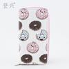 New donut cookie combination PU wallet clutch bag, cartoon wallet