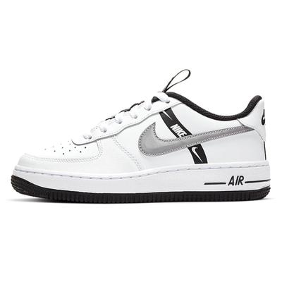 Air Force 1 Low LV8 KSA White Reflect Silver GS Sneakers CT4683-100