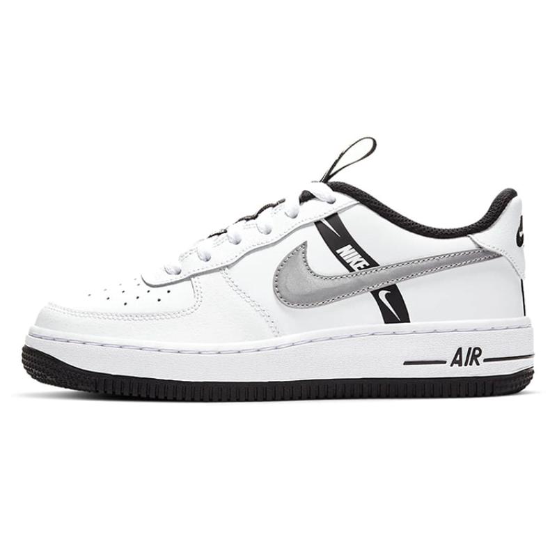 

Nike Air Force 1 Low LV8 KSA White Reflect Silver GS Sneakers CT4683-100 35.5
