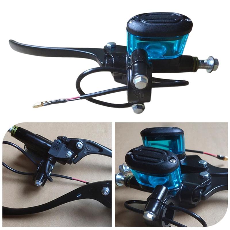 Upgraded Hydraulic Brake Pump Motorcycles Hydraulic Brake Pump Clutch Master Cylinder Lever Left/Right for Motorbike