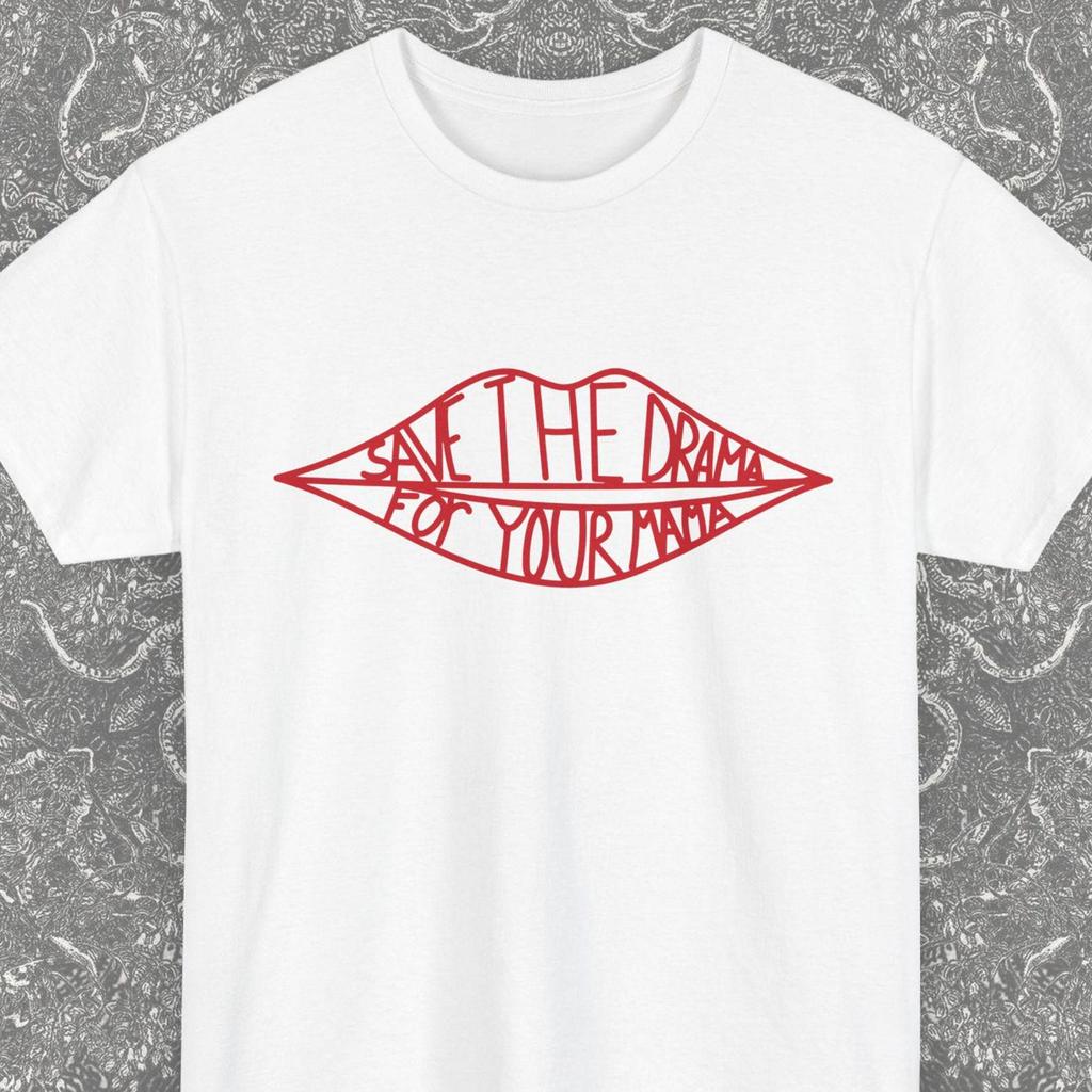 Rettet das Drama für eure Mama Lustiges Shirt, Muttertagsgeschenk, Serien Fanart T-Shirt, Von Serien inspiriertes T-Shirt, TV Bootleg Shirt 90er