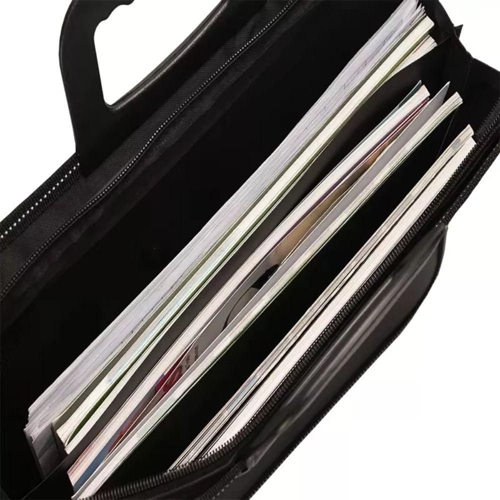 Laptop Handbag Portable Business Bag Large Capacity Document Bag Office File Bag  Business Travel