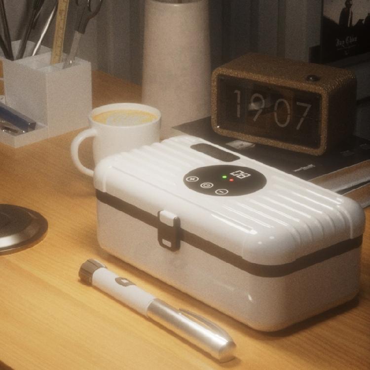 Tragbare Diabetiker Kühlbox Medizin Kühltasche mit Temperaturanzeige Bildschirm Kühlschrank