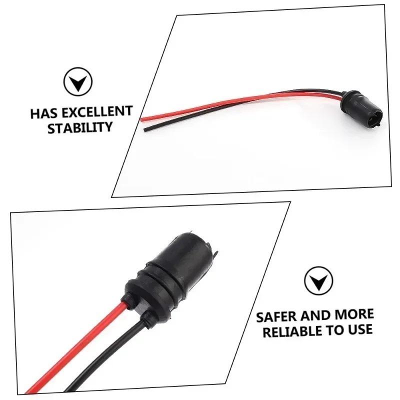 1-10pcs T10 W 5W Auto Wig Gloeilamp Socket Connector for Houder Verlengstuk Led Lamp Lampvoet Houder Wig Basis Gloeilamp Plug