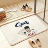 S-Son Heung-min Soft Comfortable Short Plush Rug Carpet mat Anti‑Slip Floor Mat Machine Washable Home Decor