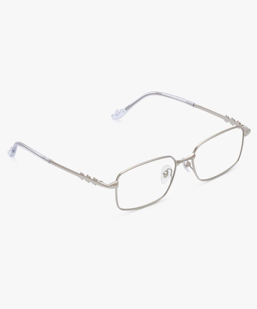 Likkeullou Rc Stainless Steel Amon Glasses Silver