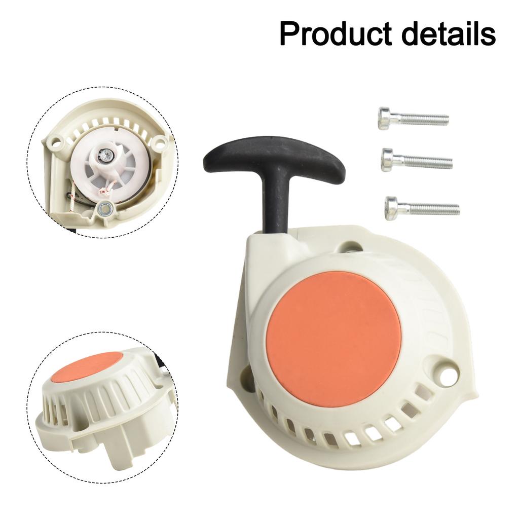 Recoil Starter 4149 190 4001String Trimmer Parts For FS94 KM94 HL91 HL94 FS94R FS94C FS94RC Backlash Starter With Screws