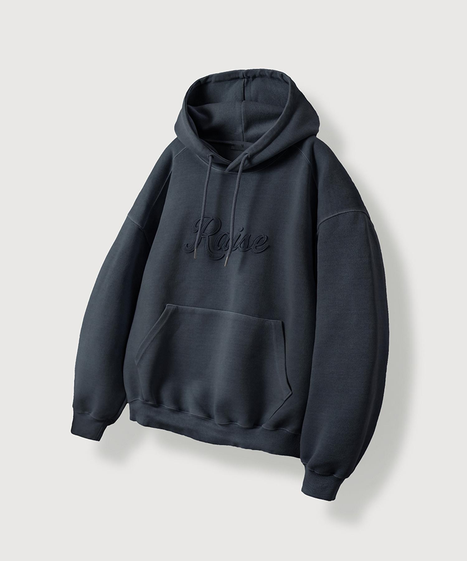 Mood Inside Pigment Raise Sweat Hoodie_Navy Navy/L
