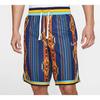 Nike Basketball Shorts Men's Blue Moderate Straight Fit Pants BV9444-492