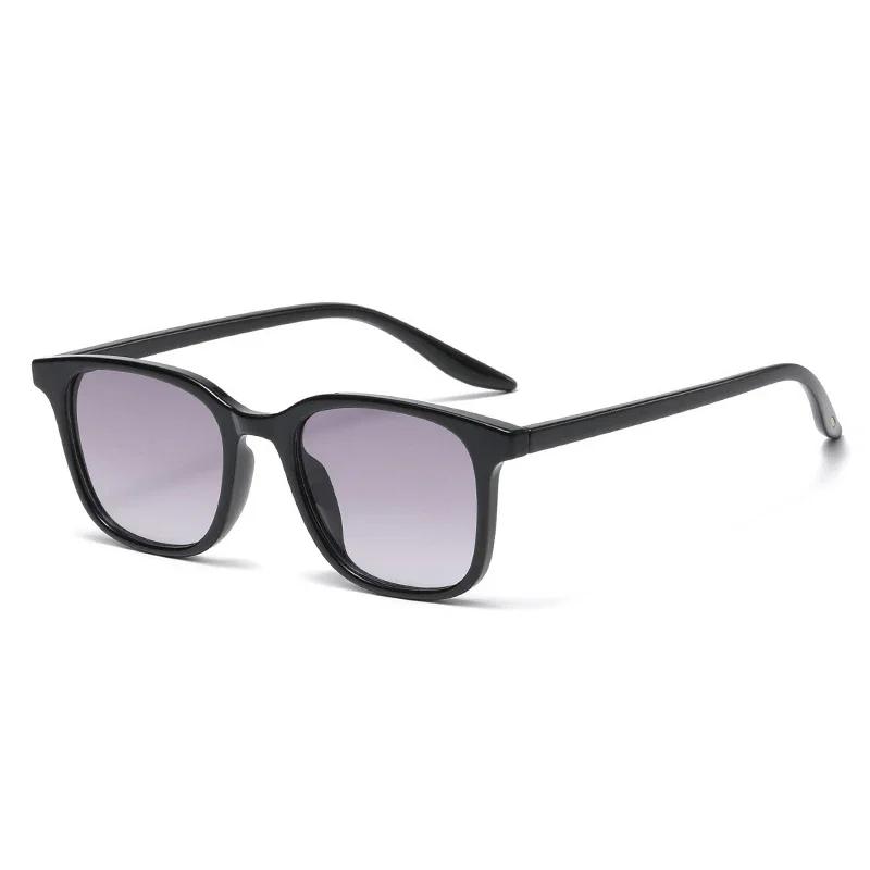 Fashion Sunglasses For Women Square Retro Contrast Color Shades Uv400 Men Trending Matte Gradient Sun Glasses Ins Popular